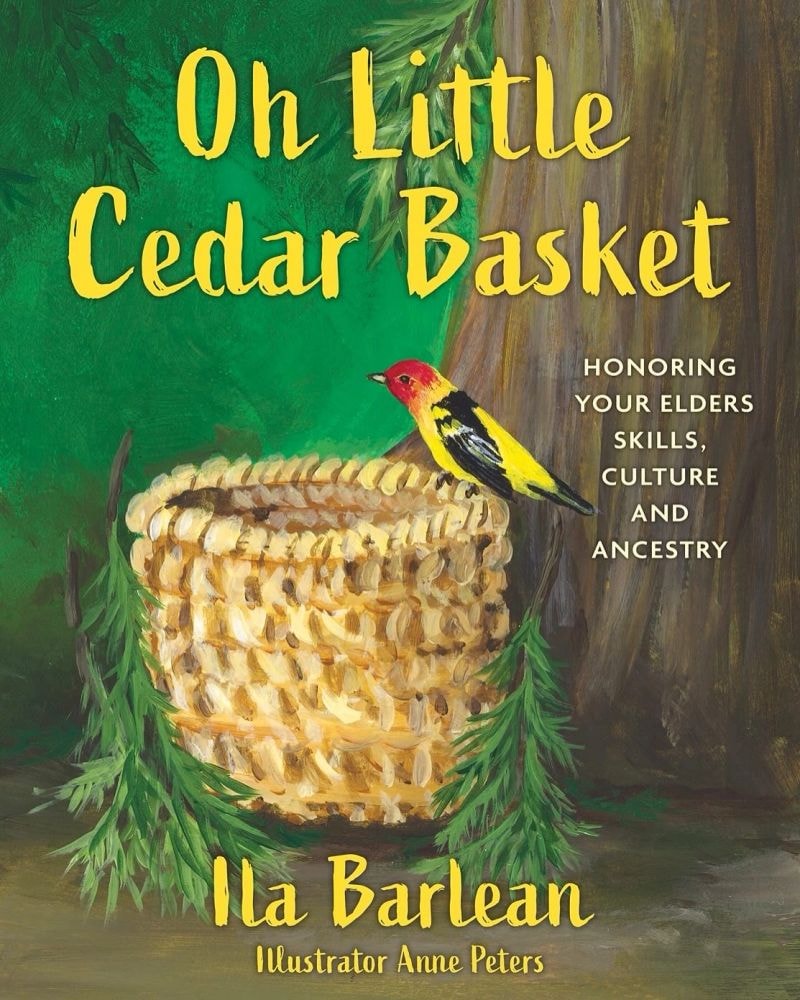 Oh Little Cedar Basket book cover alternate view